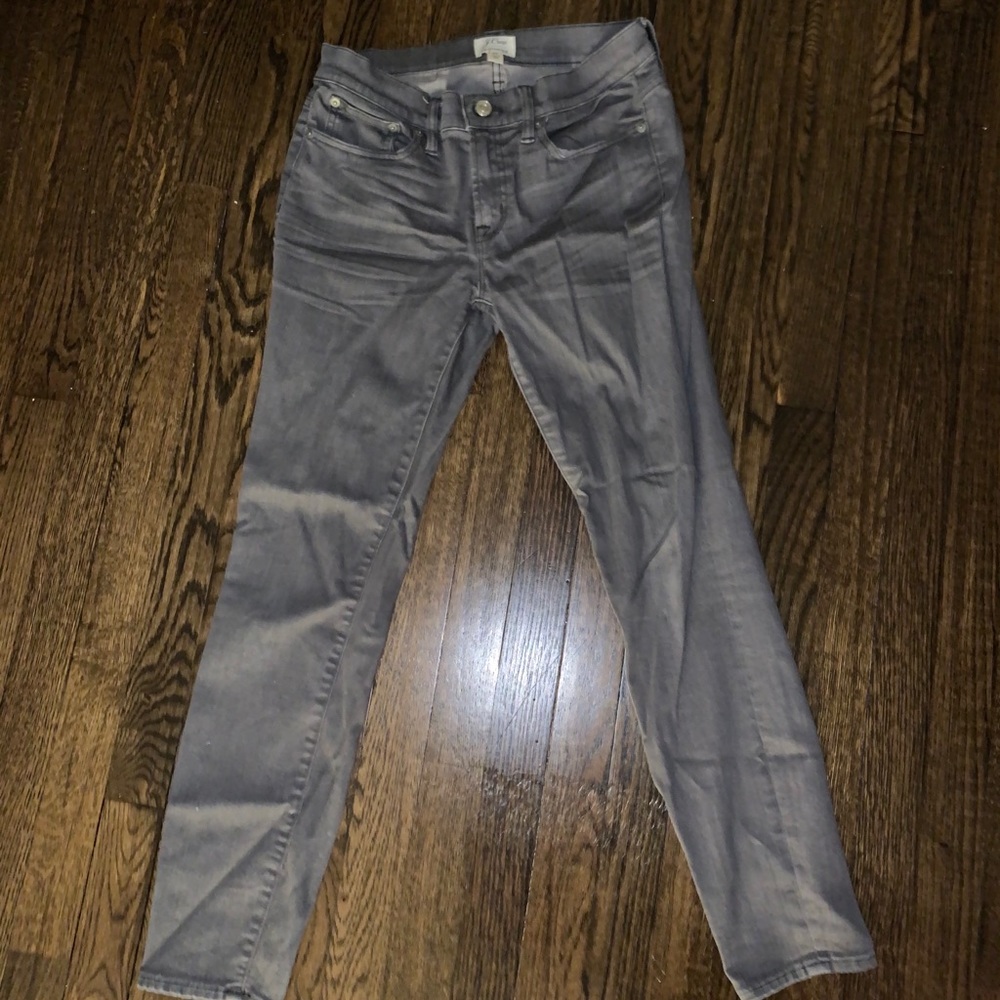 J.Crew Women’s Grey Toothpick Jeans
